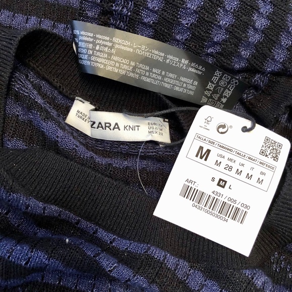 💼 Zara Striped Knit Dress - Picture 7 of 13